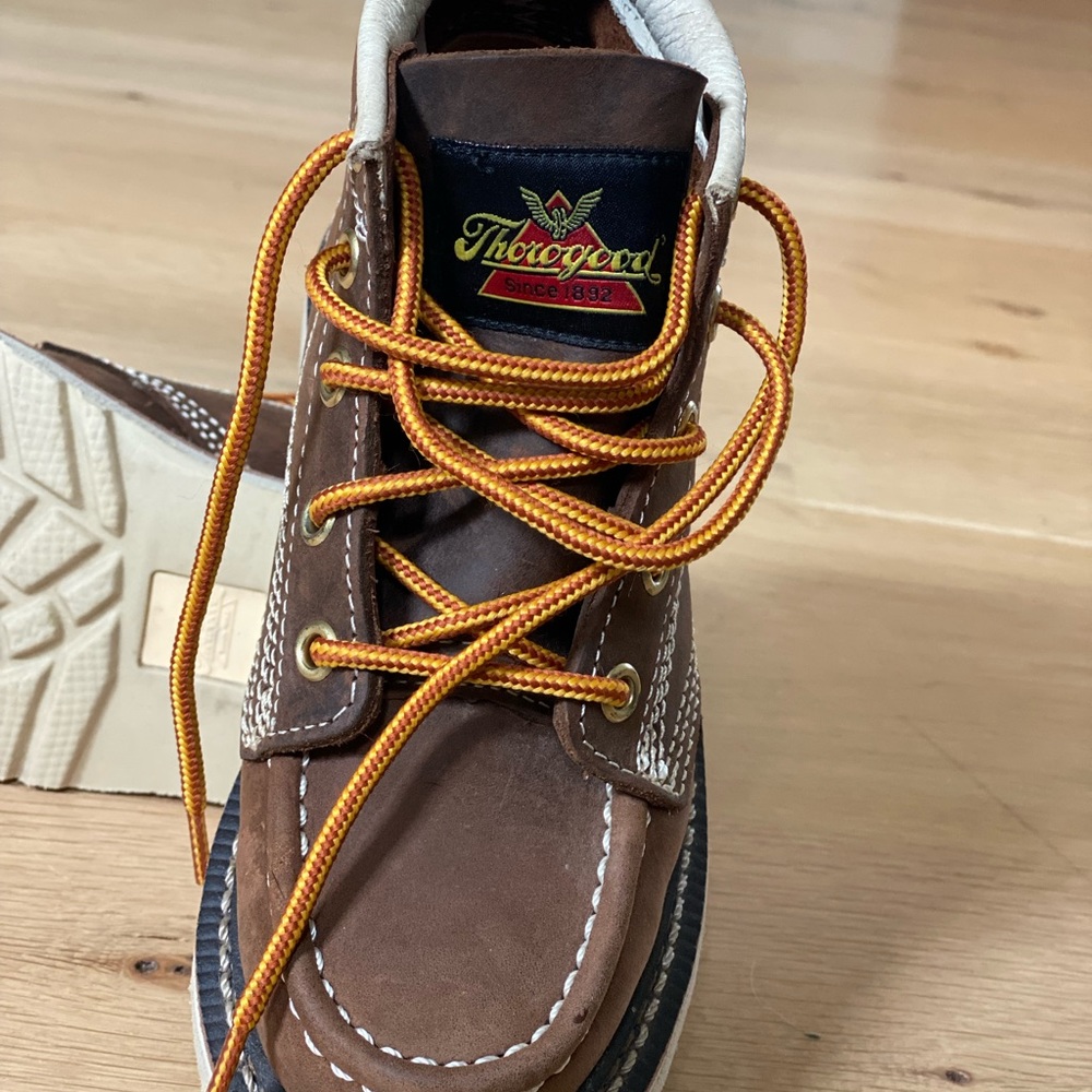 SOLD: Thorogood mock-toe boot